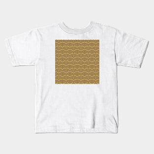 Waves Background Kids T-Shirt